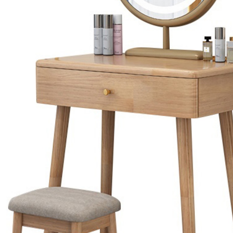 宜掌柜 梳妆台 60cm+凳子 套高清大图