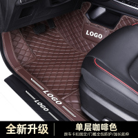 第三代哈弗h6哈佛m6运动版二代H6coupe国潮版全包围汽车脚垫 单层咖啡色