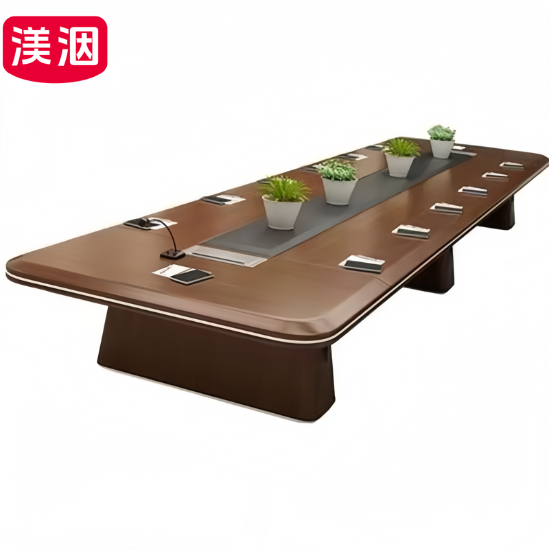 渼洇 大型会议长桌 4*1.6m 张高清大图