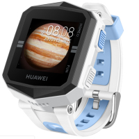 华为(HUAWEI) 儿童电话手表3X男孩女学生智能插卡通话学习拍照支付[月光白]
