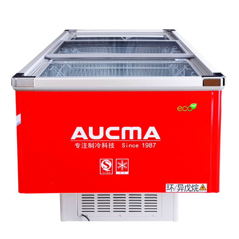 澳柯玛(AUCMA) 展示柜 SC/SD-728G 728升-24℃度商用大容量大型保鲜冰柜超市冷冻冰箱展示柜卧式保鲜速