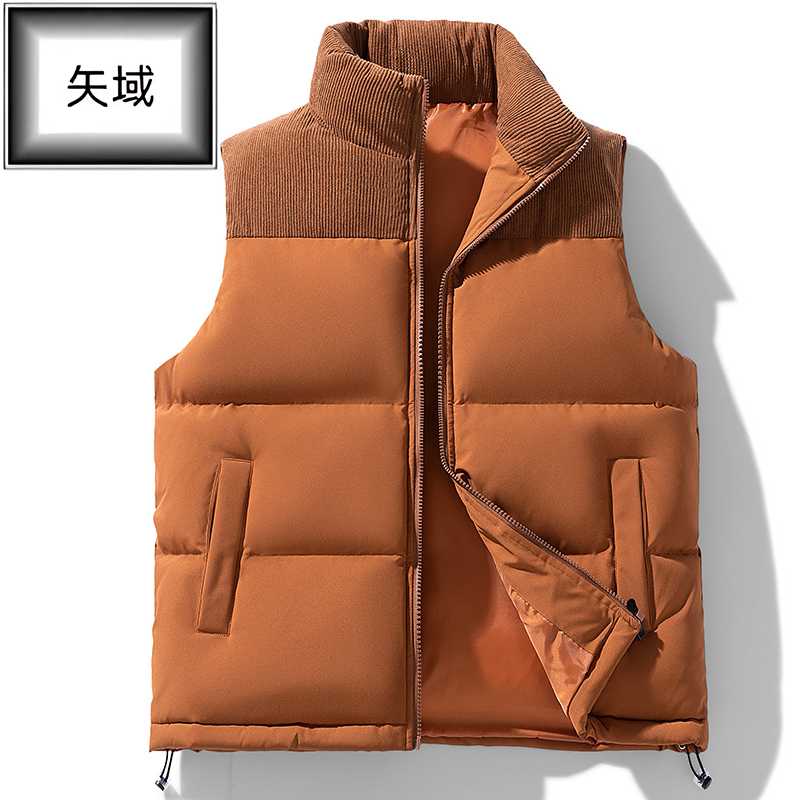 矢域男士纯棉透气马甲宽松无袖背心夏季薄款休闲百搭运动健身款高清大图