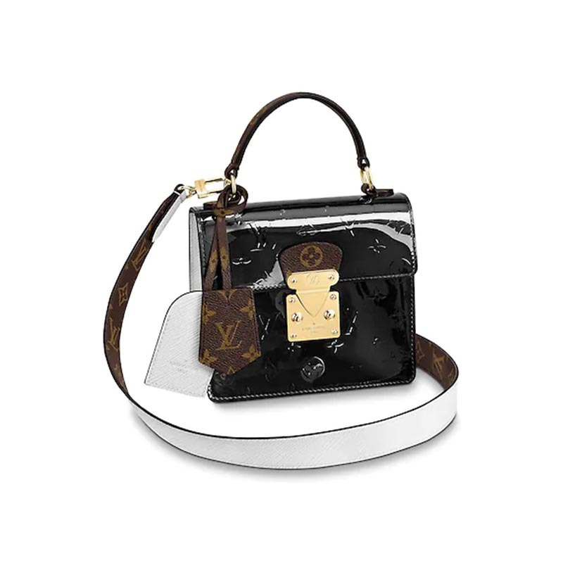 海外购正品路易威登louisvuitton2019新款lv女包粉色小牛皮经典压花单