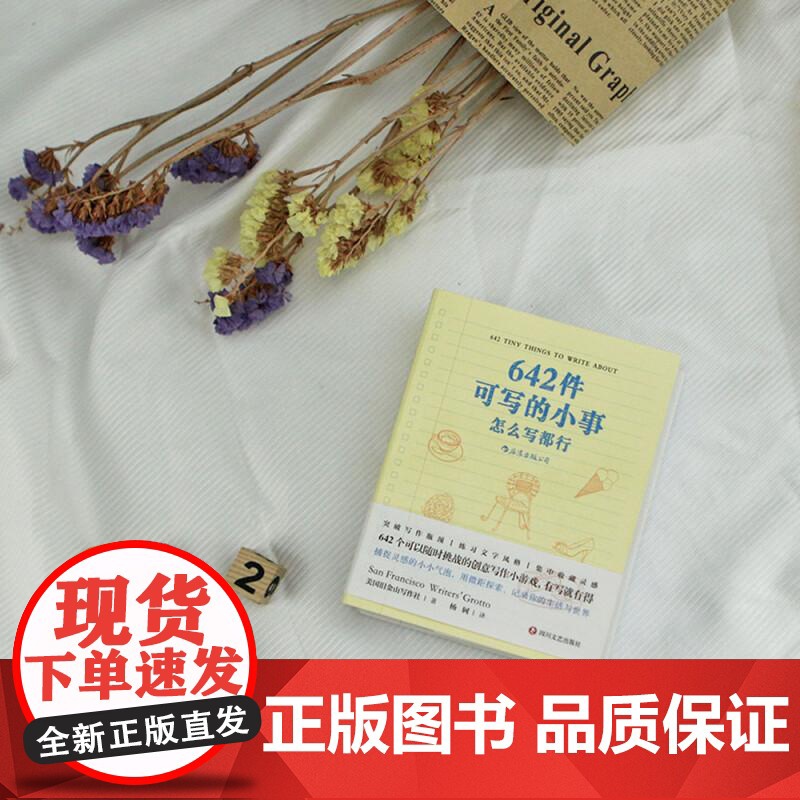 642件可写的小事本子 袖珍版创意笔记本口袋本 情侣手账 文学写作 减压创意书籍 写作题目 四川文艺出版社 后浪出版高清大图