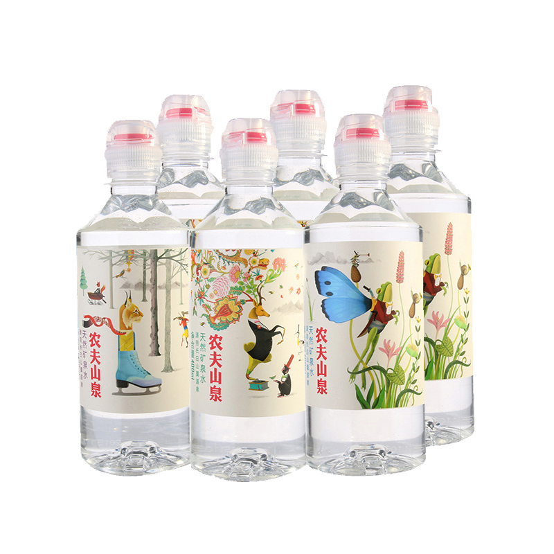 农夫山泉吉林长白山天然矿泉水400ml24瓶整箱多省包邮