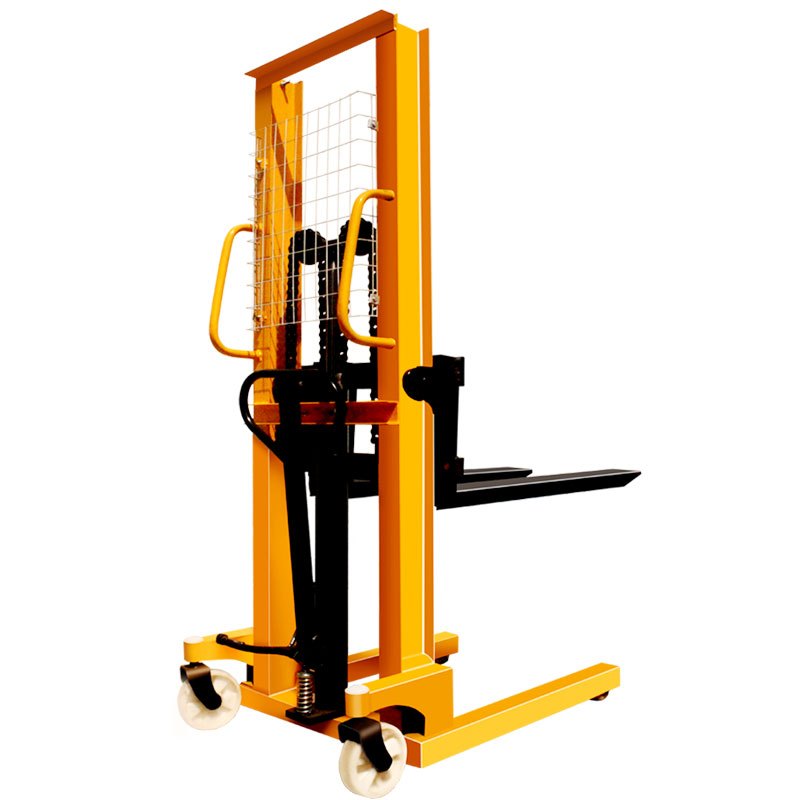 闪电客半吨1吨2吨3吨 手动液压升高车 堆高车 叉车升降机 装卸搬运车
