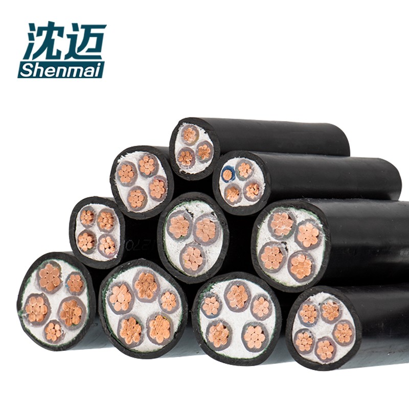 沈迈 铜芯电缆 ZC-YJV-4*240平方 /米高清大图