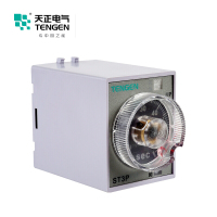 天正电气ST3P导轨安装式24VDC 5A 0.5s/5s/30s/3min 2C/O 03040160016时间继电器