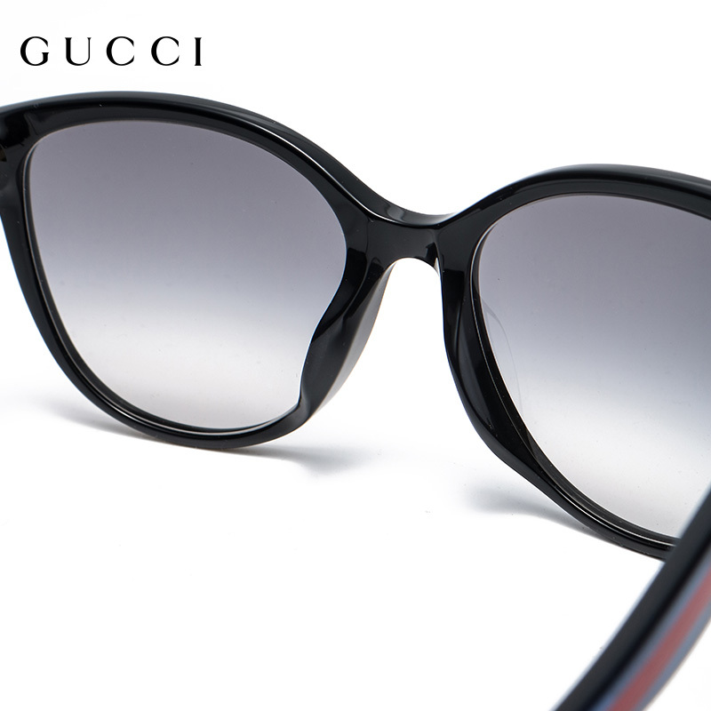 GUCCI墨镜女2020年春季新款韩版GG0703SK古驰太阳镜男GG0703SK-003-55