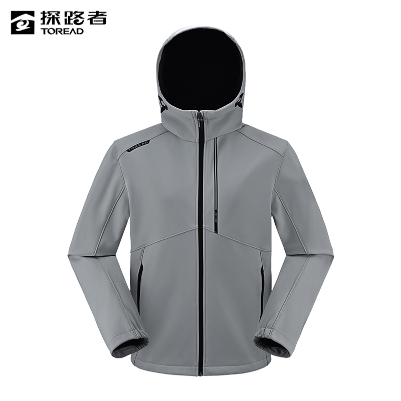 探路者 男式软壳外套 TAEEAM91221/件高清大图