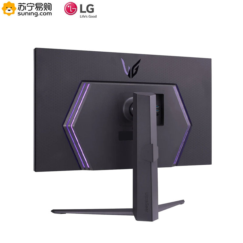 LG 31.5英寸 NanoIPS 4K HDR1000 160Hz(超频) HDMI2.1 VRR ATW偏光技术 游戏 电竞显示器 32GQ950