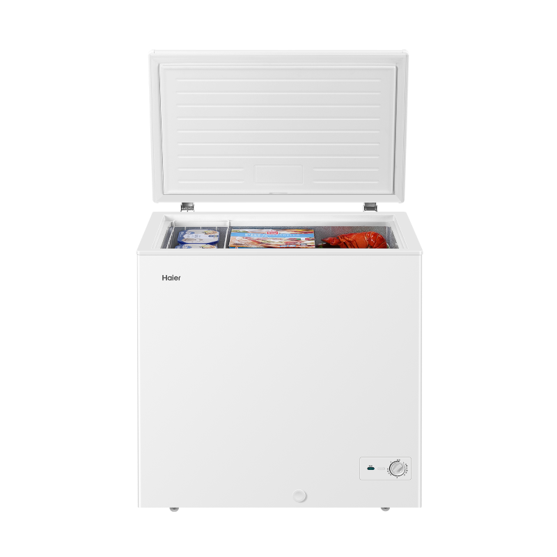 海尔(Haier)200升家用卧式冰柜 冷柜 小冰箱 1级能效