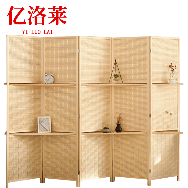 亿洛莱 五扇屏风 250*2*180cm 个高清大图