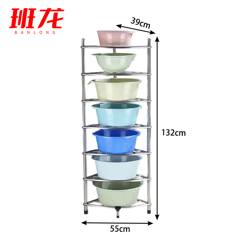 班龙脸盆置物架55*39*132cm个高清大图
