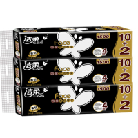卷纸黑色face四层高端无芯卷纸卫生纸125g/卷家用厕纸|3提(125克*36卷=4500克)