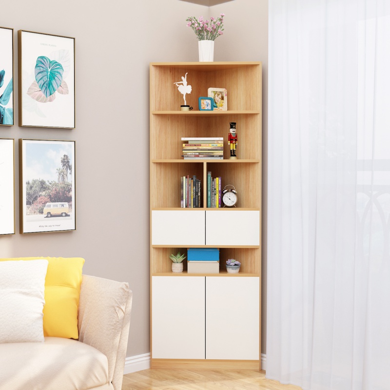 寻木匠角柜客厅墙角柜卧室三角形简约现代转角柜餐厅多功能置物架边角