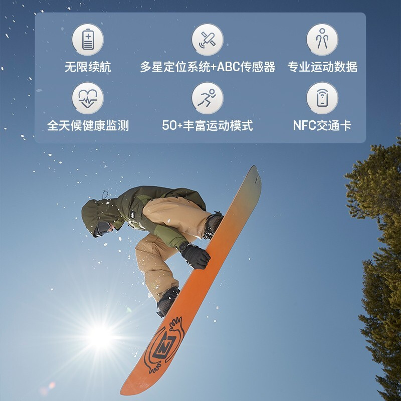 佳明(GARMIN)本能Instinct2S运动版烈焰红心率血氧脉搏跑步游泳户外运动手表