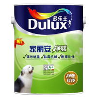 多乐士(Dulux)家丽安净味乳胶漆内墙面漆 油漆涂料 A991 5L 哑光白色