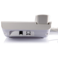 飞利浦(Philips)CORD108普通家用/办公话机/来电显示/有绳话机/固定电话机座机(白色)