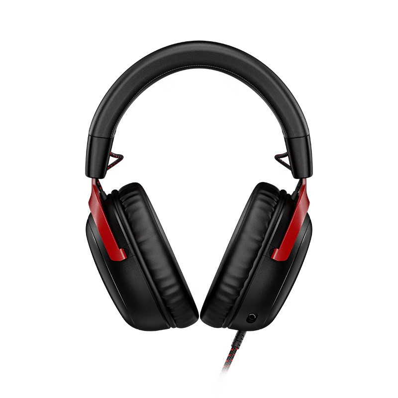 [赠支架]极度未知(HYPERX)Cloud III飓风3纯黑虚拟7.1声道头戴式游戏耳机灵音声卡职业玩家电竞耳机