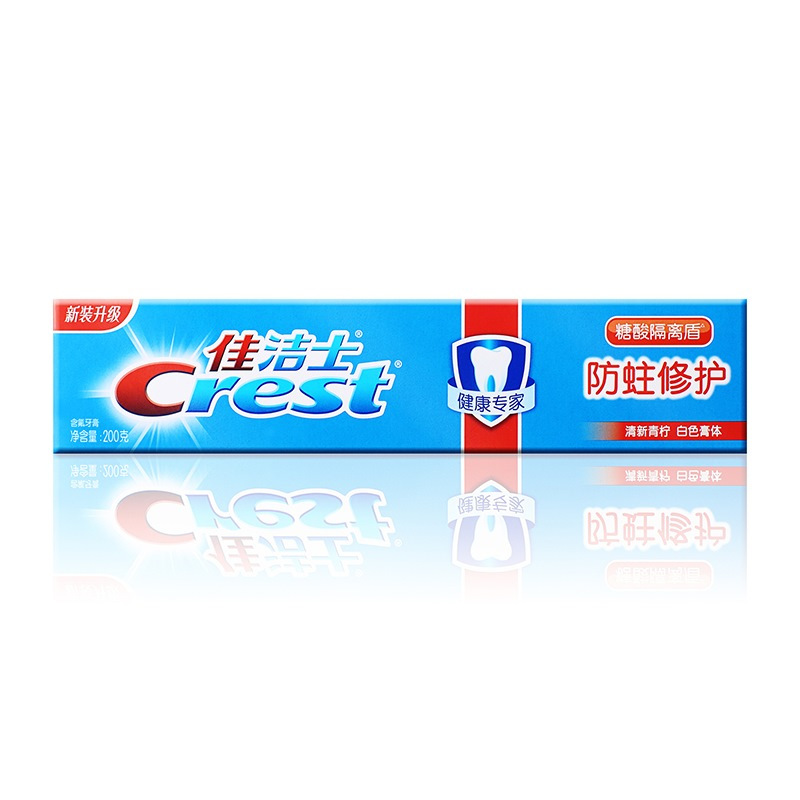 佳洁士(Crest) 防蛀修护牙膏清新青柠 200克（单位：支）