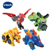 [苏宁自营]伟易达(Vtech) 玩具 变形恐龙- 神兵小将系列·翼龙变形机器人汽车百变金刚儿童男孩玩具