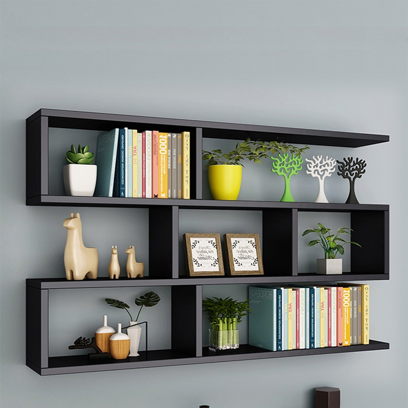 法耐fanai墙上置物架壁挂书架墙装卧室隔板墙面装饰客厅电视背景墙