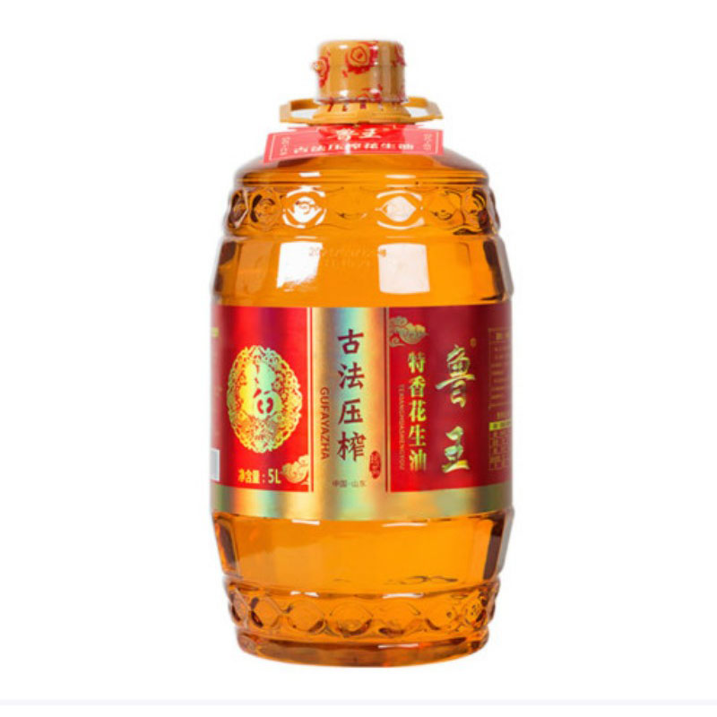 鲁王 古法压榨特香花生油 5L LW0014 单位:桶高清大图