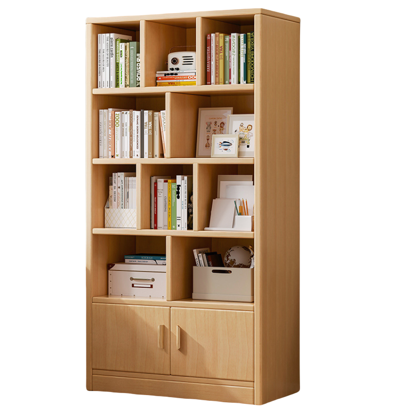 豫龙都书柜木质个高清大图