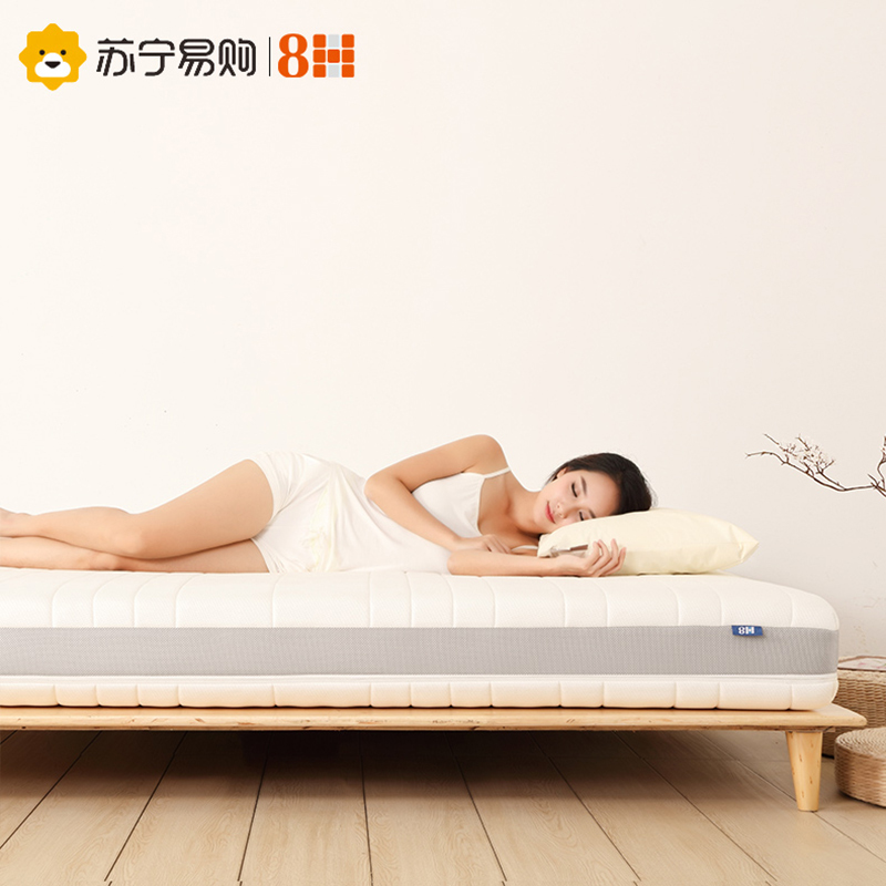 8H床垫 企业天然乳胶弹簧床垫M3 独袋弹簧3cm乳胶层 透气防螨 泰国乳胶高清大图
