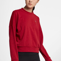 耐克女装春款运动休闲加绒保暖卫衣套头衫 943521-677