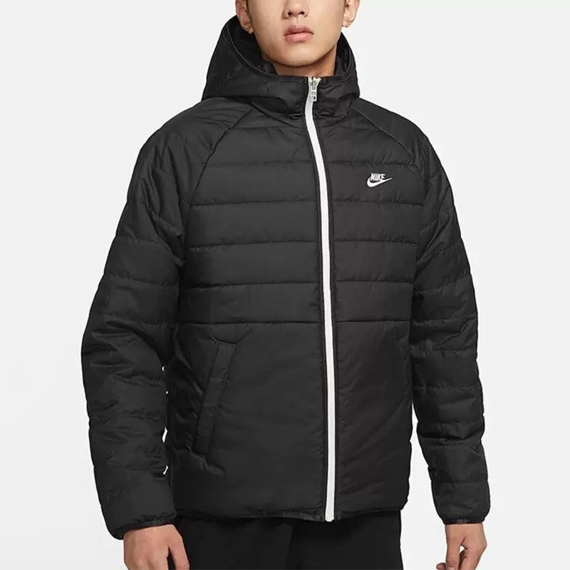 Nike/耐克连帽棉服运动休闲保暖双面穿男装外套DH2784-010 D