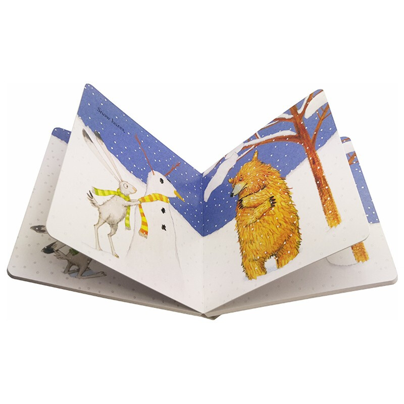 组合装:熊和兔的友谊系列 [正版]熊和兔的友谊套装4册 英文原版 Bear and Hare Where’s Bear?高清大图