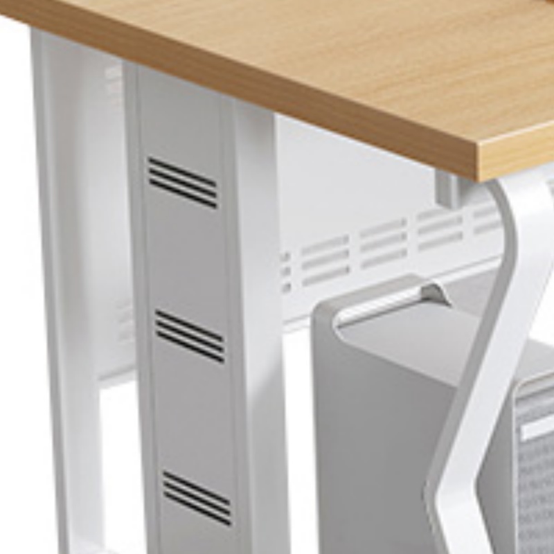 烁恒 办公桌 160*60*74cm+侧柜+椅子 套高清大图