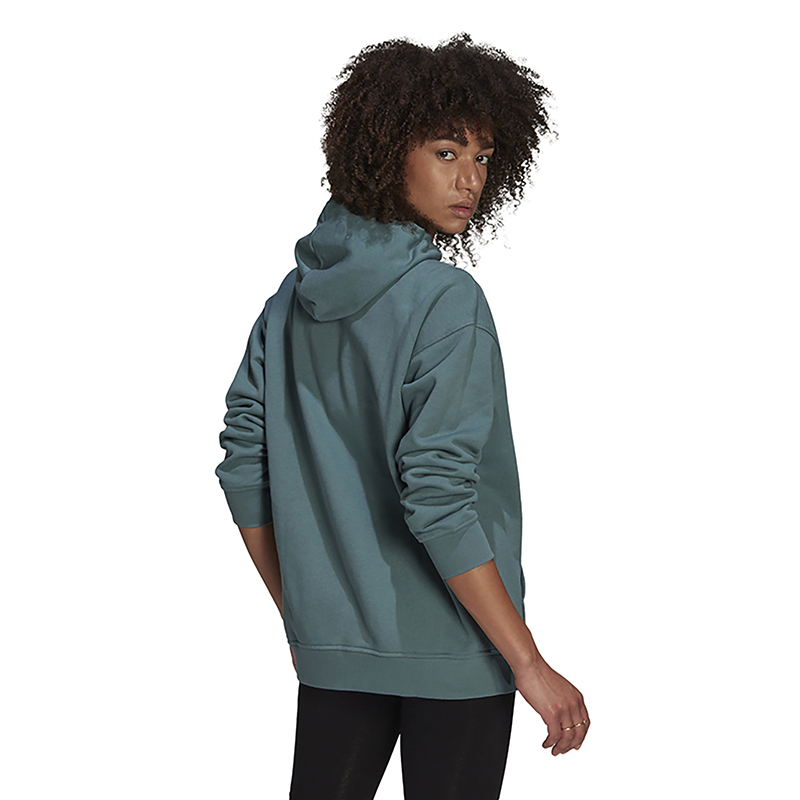 Adidas 阿迪达斯三叶草女子运动休闲连帽套头卫衣 GN2954