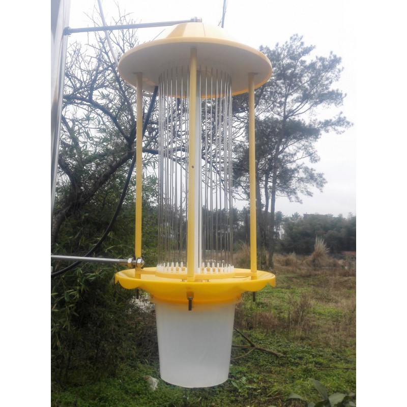 频振式太阳能杀虫灯灭虫灯灭蚊灯户外农用农田果园灭蛾灯诱 三维工匠 20W太阳板+6w灯泡+12AH电池高清大图