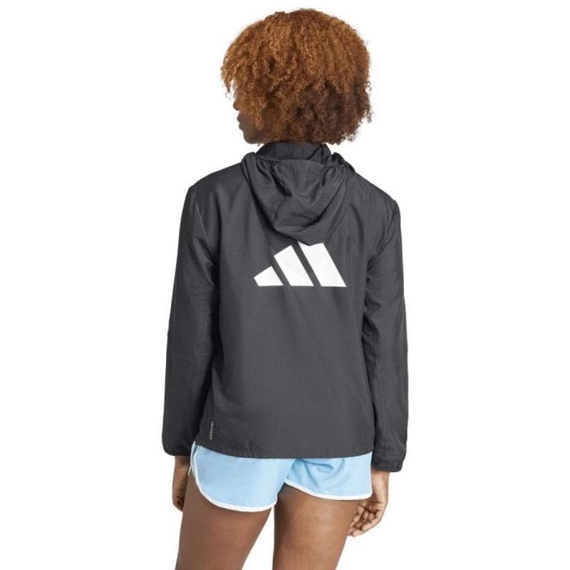 Adidas 女运动透气速干跑步夹克专业性能训练防晒防风潮酷休闲外套图片