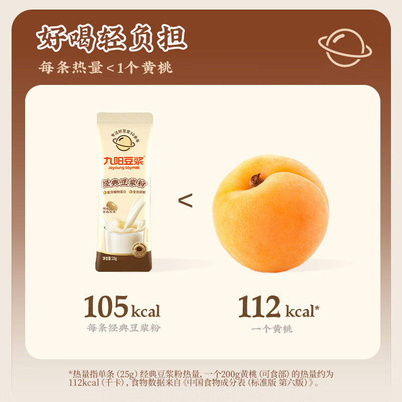 九阳豆浆经典豆浆粉25g*10袋香甜豆浆高蛋白原味营养早餐高清大图
