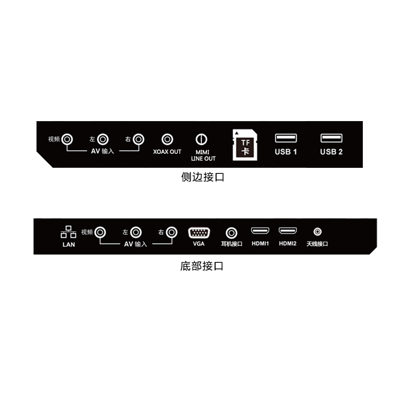 先科(SAST)55T9500 55英寸窄边框 全高清安卓64位网络wifi智能电视机原装屏液晶LED彩电