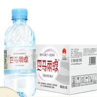 巴马泉饮用天然水弱碱水(红标1号泉) 350ml*24瓶 整箱