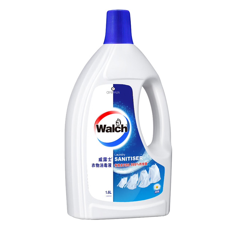 威露士衣物消毒液织物消毒水杀菌99.9%除菌除螨清新1.6L