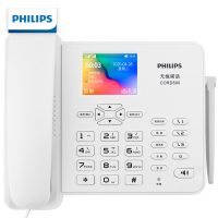 飞利浦(Philips)CORD890插卡电话机 移动/联通固定插卡 自动录音座机 中文菜单普通版(白色)