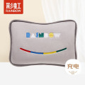 彩虹免洗加厚亲肤绒插手 电热暖手宝T614-H 灰色