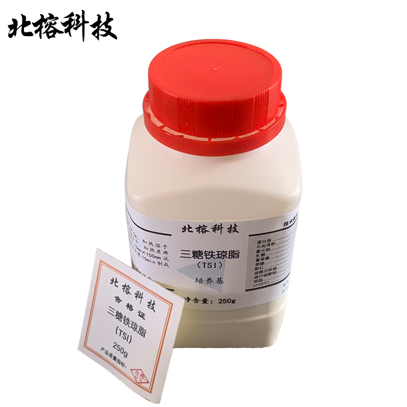 北榕科技 三糖铁琼脂 250g 瓶高清大图