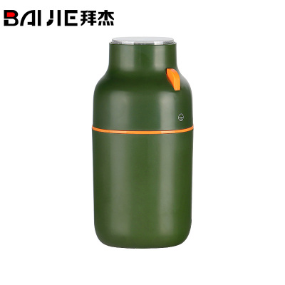 拜杰粉碎机家用商用磨粉机五谷杂粮研磨机中药材打粉机不锈钢电动干磨机 绿色多功能磨粉机