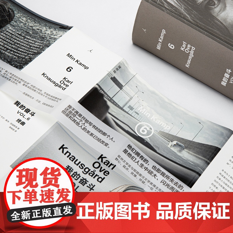 我的奋斗1:父亲的葬礼(函套版)+我的奋斗6:终曲 共两册 卡尔·奥韦·克瑙斯高 著 开端与终曲 理想国图书店高清大图