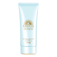 [香港直邮]原装进口日本资生堂安耐晒 ANESSA安热沙儿童脸部防晒霜90ml SPF35 保湿补水抵御紫外线