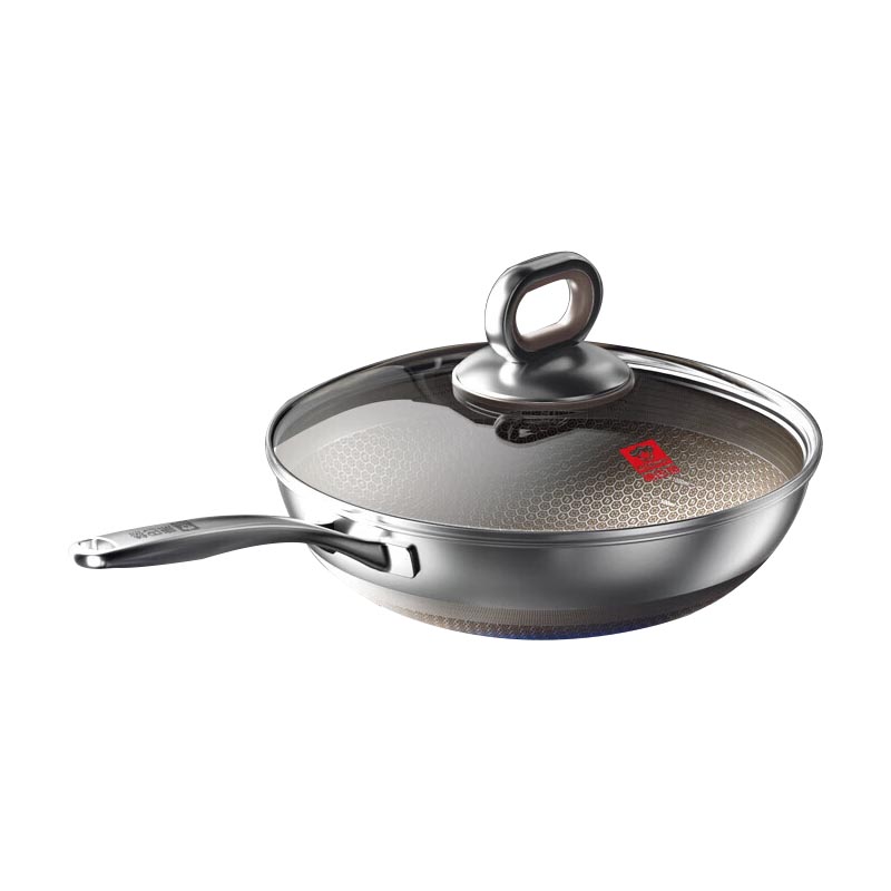 康巴赫(KBH) 0氟钛蜂窝炒锅32cm LPB-C32T