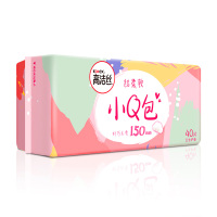 高洁丝小Q包纤巧棉柔护垫无香型40片