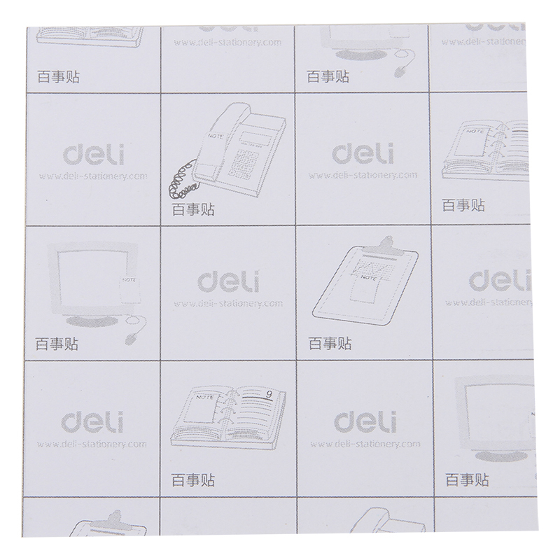 得力7737百事贴(混)76*76mm(包)7737*10包